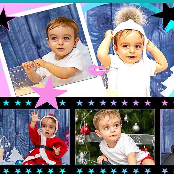 Imágenes de un niño pequeño personalizadas para formar un puzle