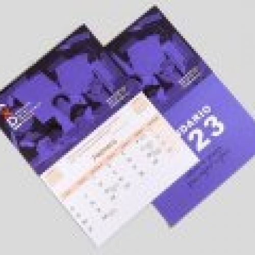 Calendario con faldilla