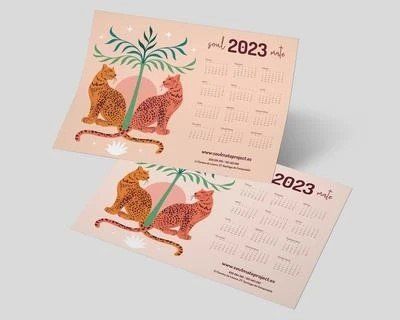 Calendario poster 50x70