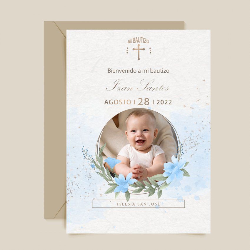 Invitaciones para bautizos