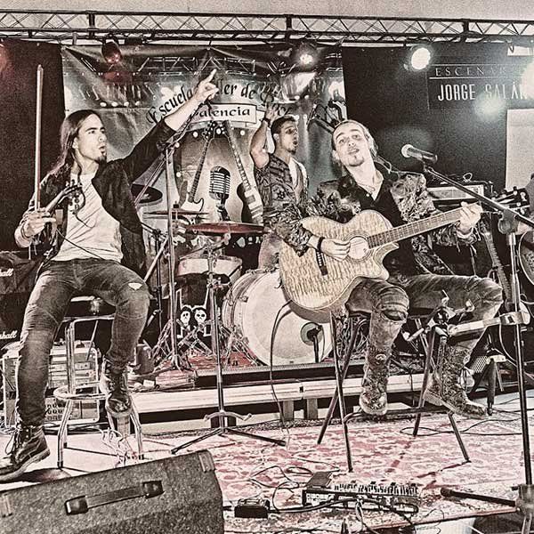 Imagen de un reportaje de un concierto