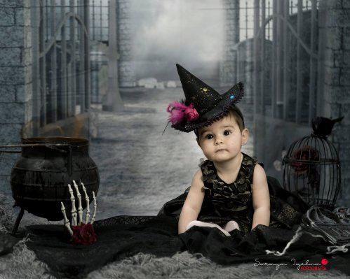 Fotografía de familia Halloween b