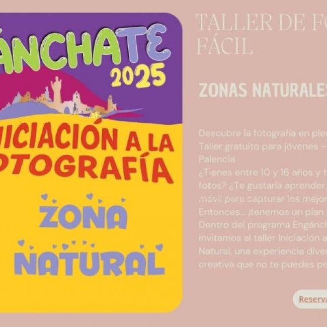 TALLER DE FOTOGRAFÍA FÁCIL ZONAS NATURALES 1