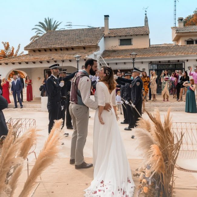 Imagen de un reportaje sobre una boda
