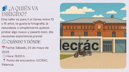 TALLER DE FOTOGRAFIA FÁCIL ZONAS NATURALES PALENCIA ENGANCHATE 2