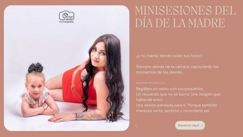 Minisesiones día de la Madre